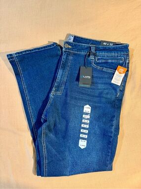 LAPG Men’s Terrain Flex Slim Jeans - Medium Wash